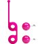 Ярко-розовые вагинальные шарики Kegel Tighten Up III - Ярко-розовые вагинальные шарики Kegel Tighten Up III