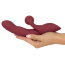 Малиновый вибратор-кролик с функцией постукивания 2 Function Rabbit Vibrator - 22,3 см. - Малиновый вибратор-кролик с функцией постукивания 2 Function Rabbit Vibrator - 22,3 см.