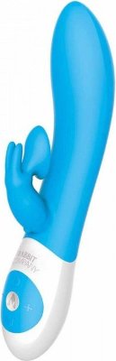 Голубой вибратор The Kissing Rabbit Диаметр: 3.5 см. Уникальный технологичный кролик с эффектом поцелуя! Массажер имеет 6 запрограммированных режимов работы ствола для внутренней стимуляции с 6 разными уровнями интенсивности и 6 режимов работы целующего кролика для клитора с 6 разными уровнями интенсивности! Среди запрограммированных функций есть обычная и волновая вибрация, пульсация, а также рандомный режим, когда вибратор сам выбирает, какую функцию воспроизводить. Головка массажера имеет удобную форму для стимуляции точки G, которая является одной из самых чувствительных зон женского тела. Клиторальный стимулятор в виде кролика с нежной присоской имитирует посасывание, которое быстро доводит до клиторального оргазма. Режимы кролика и ствола регулируются независимо. Гладкий и нежный силикон массажера абсолютно безопасен. Вибромассажер заряжается от USB (шнур в комплекте). Плюс ко всем достоинствам кролик имеет защиту от брызг, что делает уход за ним невероятно простым. В комплекте 2 больших пластиковых шприца для ухода за клиторальным кроликом с присоской. В комплекте с массажером буклет с графиком режимов работы. Рабочая длина - 11 см. Время зарядки - 2,5 часа. Время работы - 2 часа. Кроликом легко управлять - чтобы включить кролика используй отдельную кнопку включения, тогда одновременно заработают и вагинальная часть и клиторальный зайчик. Чтобы менять интенсивность их режимов используй + и - . Если хочешь отключить ротацию - зажми нижнюю кнопку на 3 секунды и отпусти, если хочешь отключить клиторальный стимулятор - зажми кнопку с кроликом на 3 секунды. Режимы клиторального зайчика переключаются простым нажатием на кнопку с кроликом.Кролика можно заблокировать, чтобы он неожиданно не включился в сумке, например, во время путешествия - для этого выключите массажер и зажмите одновременно + и - , огонек замигает в знак включения блокировки, чтобы отменить блокировку повторите процедуру. Страна: США. Материал: силикон. Батарейки: встроенный аккумулятор.