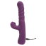 Фиолетовый вибратор-кролик с функцией постукивания и фрикциями 3 Function Rabbit Vibrator - 23,7 см. - Фиолетовый вибратор-кролик с функцией постукивания и фрикциями 3 Function Rabbit Vibrator - 23,7 см.