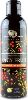 Интимный гель на водной основе JUICY FRUIT с ароматом пина колада - 200 мл.