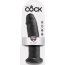 Чёрный фаллос-гигант 10 Cock - 25,4 см. - Чёрный фаллос-гигант 10 Cock - 25,4 см.