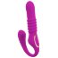 Лиловый вибратор 3 Function Vibrator с функцией фрикций и постукиванием - Лиловый вибратор 3 Function Vibrator с функцией фрикций и постукиванием