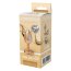 Золотистая анальная пробка с прозрачным кристаллом-сердцем Pearl Gold Plug Small - Золотистая анальная пробка с прозрачным кристаллом-сердцем Pearl Gold Plug Small