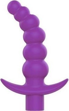 Фиолетовая вибрирующая анальная елочка Sweet Toys - 10,8 см. Длина: 10.8 см. Диаметр: 3.3 см. Великолепный вибромассажер вознесет на вершину блаженства. С ним эротические забавы станут насыщенными и яркими. Интимный аксессуар может использоваться как соло, так и в парной любовной игре. Специальный ограничитель позволит контролировать глубину проникновения. Изделие изготовлено из безопасного, приятного на ощупь материала. Комфортно в использовании, просто в уходе. Минимальный диаметр - 1,7 см. Страна: Китай. Материал: силикон. Батарейки: 1 шт., тип AAA.