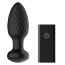 Черная анальная вибровтулка Nexus Tornado - 9,8 см. - Черная анальная вибровтулка Nexus Tornado - 9,8 см.