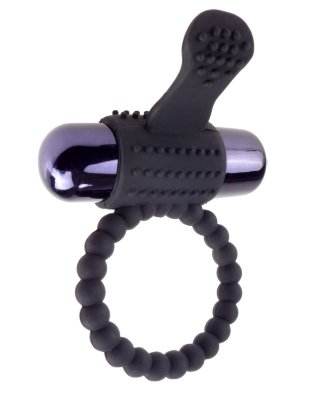 Черное эрекционное виброкольцо Vibrating Silicone Super Ring Диаметр: 3.2 см. Силиконовое супер-кольцо Fantasy C-Ringz удобно для новичков с отличным стимулятором клитора и большим количеством вибраций, повышает прочность при эрекции, повышает выносливость и, самое главное, увеличивает удовольствие. Страна: Китай. Материал: силикон. Батарейки: есть в комплекте.