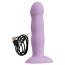 Сиреневый вибростимулятор на присоске Heart Guy - 19,5 см. - Сиреневый вибростимулятор на присоске Heart Guy - 19,5 см.