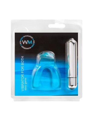 Голубая капа с вибропулей для оральных ласк Голубая капа с вибропулей предназначена для оральных ласк. Эластичная капа вставляется в рот, закрывая зубы. Снаружи остается выступ с небольшими шипиками для дополнительной стимуляции эрогенных зон и вибропуля. Вибропуля имеет 10 режимов вибрации и может использоваться отдельно. Включение/переключение режимов вибрации: краткое нажатие кнопки, расположенной на корпусе вибропули. Выключение вибрации: нажать и несколько секунд удерживать кнопку на корпусе вибропули. Страна: Китай. Материал: анодированный пластик, TPR. Батарейки: 1 шт., тип AAA.