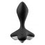 Черная анальная пробка с вибрацией Game Changer - 11,5 см. - Черная анальная пробка с вибрацией Game Changer - 11,5 см.