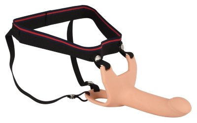 Силиконовый полый страпон на ремнях Silicone Strap-on - 16 см. Длина: 16 см. Диаметр: 4 см. Полый реалистичный фаллоимитатор. Увеличивает диаметр члена и длину (прирост - 5 см.). С кольцом для мошонки для лучшей фиксации. Бархатная силиконовая поверхность ствола. Ремни снимаются. Полый реалистичный фаллоимитатор на эластичных ремнях - с твердой головкой, увеличивающей половой член на 5 см. Фаллоимитатор с полым стволом - идеальный инструмент для мужчин, которые хотят увеличить длину и обхват своего члена и одновременно улучшить его жесткость и прочность. Длина полости - 11 см., диаметр - 3,5 см. Страна: Китай. Материал: силикон.