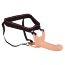 Силиконовый полый страпон на ремнях Silicone Strap-on - 16 см. - Силиконовый полый страпон на ремнях Silicone Strap-on - 16 см.