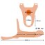 Силиконовый полый страпон на ремнях Silicone Strap-on - 16 см. - Силиконовый полый страпон на ремнях Silicone Strap-on - 16 см.