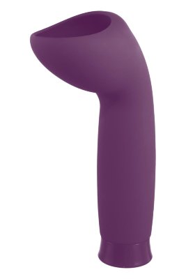 Фиолетовый стимулятор для головки полового члена Glans Stimulator Длина: 14 см. Диаметр: 4.6 см. Фиолетовый стимулятор для головки полового члена Glans Stimulator. 10 режимов вибрации. Материал - силикон. Страна: Китай. Материал: силикон. Батарейки: встроенный аккумулятор.