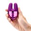 Фиолетовый вибратор с ушками Le Wand Double Vibe - Фиолетовый вибратор с ушками Le Wand Double Vibe