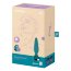 Бирюзовая анальная пробка с вибрацией Satisfyer Plug-ilicious 1 - 13,5 см. - Бирюзовая анальная пробка с вибрацией Satisfyer Plug-ilicious 1 - 13,5 см.