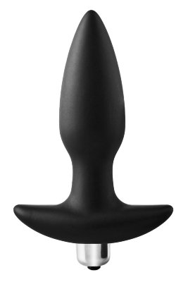 Черная анальная вибропробка FantASStic Vibrating Plug - 14 см. Длина: 14 см. Диаметр: 3.5 см. Черная анальная вибропробка FantASStic Vibrating Plug. Вибропулю можно использовать отдельно. 10 режимов вибрации. Страна: Китай. Материал: анодированный пластик, силикон. Батарейки: 1 шт., тип AAA.