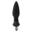 Черная анальная вибропробка FantASStic Vibrating Plug - 14 см. - Черная анальная вибропробка FantASStic Vibrating Plug - 14 см.