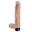 Телесный многоскоростной вибратор Jack - 19 см. - Телесный многоскоростной вибратор Jack - 19 см.