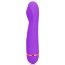 Фиолетовый вибромассажер с 20 режимами вибрации - 13,5 см. - Фиолетовый вибромассажер с 20 режимами вибрации - 13,5 см.