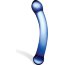 Синий изогнутый фаллоимитатор Curved G-Spot Glass Dildo - 16 см. - Синий изогнутый фаллоимитатор Curved G-Spot Glass Dildo - 16 см.