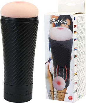 Мастурбатор-анус с многоуровневой вибрацией