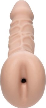 Мастурбатор с фаллоимитатором The Mangina - 24 см.