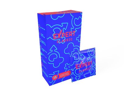Классические презервативы Expert Classic - 15 шт. Длина: 18 см. Презервативы гладкие классические изготовлены из натурального латекса без запаха и протестированы с помощью электронной системы контроля качества. Имеют дополнительную смазку для повышенного комфорта. Отличаются высокой тонкостью, сохраняя надёжность и чувствительность. Номинальная ширина - 52 мм. Толщина стенки - 0,06 мм. В упаковке - 15 шт. Страна: Тайланд. Материал: латекс.