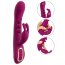 Лиловый вибратор-кролик 2 Function Vibrator Squirting - 22,5 см. - Лиловый вибратор-кролик 2 Function Vibrator Squirting - 22,5 см.