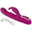 Лиловый вибратор-кролик 2 Function Vibrator Squirting - 22,5 см. - Лиловый вибратор-кролик 2 Function Vibrator Squirting - 22,5 см.