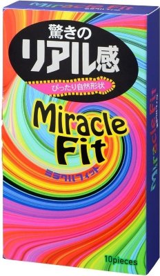 Презервативы Sagami Xtreme Miracle Fit - 10 шт. Длина: 18.5 см. Прозрачные презервативы с розовым оттенком и гладкой поверхностью, покрыты смазкой с нейтральным ароматом для комфортного использования. 2 специальные сужающиеся зоны и отсутствие накопителя способствуют исключительно надежному прилеганию, исключают образование складок и случайное соскальзывание презерватива. В упаковке - 10 шт. Номинальная ширина - 52 мм. - Регистрационное удостоверение РФ: ФСЗ 2010/05996 - Дата регистрации медицинского изделия: 05.02.2010 г. - Срок действия регистрационного удостоверения: бессрочно - Представитель изготовителя медицинского изделия: - - Номер модели: 69666. Страна: Япония. Материал: латекс. Объем: 10 шт.