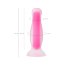 Розовая, светящаяся в темноте анальная втулка John Glow - 12,5 см. - Розовая, светящаяся в темноте анальная втулка John Glow - 12,5 см.