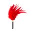 Красный перьевой тиклер Plume - 23 см. - Красный перьевой тиклер Plume - 23 см.