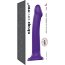 Фиолетовый фаллоимитатор-насадка Strap-On-Me Dildo Dual Density size L - 19 см. - Фиолетовый фаллоимитатор-насадка Strap-On-Me Dildo Dual Density size L - 19 см.