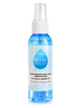 Парфюмированный спрей Intim Health для нижнего белья и тела с соблазнительным ароматом - 95 мл.