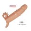 Телесная удлиняющая вибронасадка Penis Sleeve Connor - 17 см. - Телесная удлиняющая вибронасадка Penis Sleeve Connor - 17 см.