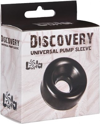 Сменная насадка для вакуумной помпы Discovery Saver Насадка для помпы из мягкого и приятного ТПЕ черного цвета. Легко растягивается до необходимого размера. Благодаря насадке, помпа плотно прилегает к телу. Диаметр в нерастянутом состоянии - 2,5 см. Страна: Китай. Материал: термопластичный эластомер (TPE).