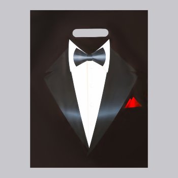 Пакет «Смокинг» полиэтиленовый с вырубной ручкой (30х40 см)