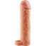 Телесная насадка с кольцом Perfect 2 Extension with Ball Strap - 19 см. - Телесная насадка с кольцом Perfect 2 Extension with Ball Strap - 19 см.