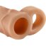 Телесная насадка с кольцом Perfect 2 Extension with Ball Strap - 19 см. - Телесная насадка с кольцом Perfect 2 Extension with Ball Strap - 19 см.