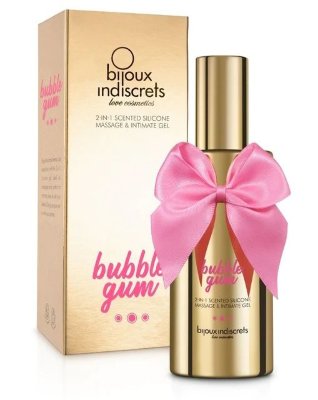Гель с ароматом жвачки Bubblegum 2-in-1 Scented Silicone Massage And Intimate Gel - 100 мл. Используйте этот гель для массажа всего тела вашего партнера, включая интимные зоны. Этим же гелем увлажните половые органы. Создать уникальную ночь любви так просто! Неповторимый аромат жевательной резинки создаст юношескую и игривую атмосферу. Идеально подходит для массажа и интимного удовольствия! С классическим ароматом жевательной резинки и шелковистым эффектом. Нанесите небольшое количество и наслаждайтесь ощущением на коже. Пусть ваши ночи страсти длятся так долго, как вы захотите. Страна: Испания. Объем: 100 мл.