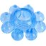 Голубая гелевая насадка-цветок - Голубая гелевая насадка-цветок