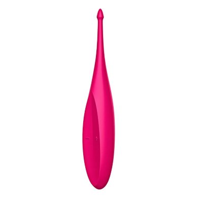 Ярко-розовый вибромассажёр для точечной стимуляции Twirling Fun Длина: 17.5 см. Twirling Fun - компактный и удобный точечный вибростимулятор. Вибромассажер выполнен из высококачественного безопасного силикона, не содержащего фталатов. Благодаря острому окончанию, вибрация концентрируется но кончике, создавая мощную вибрацию. Вибромассажер универсален и водонепроницаем. Мотор работает на низких частотах, создавая глубинную вибрацию. Это делает воздействие на эрогенные зоны интенсивным и при этом очень мягким. Вне зависимости от выбранной мощности вибромассажер остается очень тихим, что дает возможность пользоваться им везде, где появляется желание. Игрушка управляется с помощью кнопки на самом девайсе. Вибромассажер имеет 12 режимов вибраций. Девайс имеет USB зарядку и может быть подключен практически в любом месте. Просто подсоедините идущий в комплекте шнур к совместимому порту компьютера или USB-адаптера (приобретается отдельно), а противоположный конец к разъему у основания. Полная зарядка занимает всего 90 минут, ее достаточно для беспрерывной работы в течение 180 минут. Страна: Германия. Материал: силикон. Батарейки: встроенный аккумулятор.