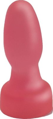 Овальная анальная пробочка розового цвета - 11,5 см. Длина: 11.5 см. Диаметр: 3.8 см. Этот розовый анальный плаг, выполненный из упругого и приятного на ощупь материала, подарит действительно сильные ощущения от стимуляции. И всё это благодаря его «не классической» форме – яйцо вместо конуса. Некоторые усилия, чтобы раскрыться ему навстречу, обернутся немыслимым удовольствием из-за распирания анальных стеночек. Основание-ограничитель и идеально гладкая бесшовная поверхность гарантируют безопасное использование игрушки. Страна: Россия. Материал: поливинилхлорид (ПВХ, PVC).