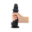 Черный фаллоимитатор Strap-On-Me Sliding Skin Realistic Dildo size L - Черный фаллоимитатор Strap-On-Me Sliding Skin Realistic Dildo size L