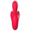 Красный вибратор-кролик с 4 моторами Shakira - Красный вибратор-кролик с 4 моторами Shakira