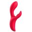 Красный вибратор-кролик с 4 моторами Shakira - Красный вибратор-кролик с 4 моторами Shakira