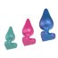 Набор из 3 анальных пробок Romp Luster - Набор из 3 анальных пробок Romp Luster