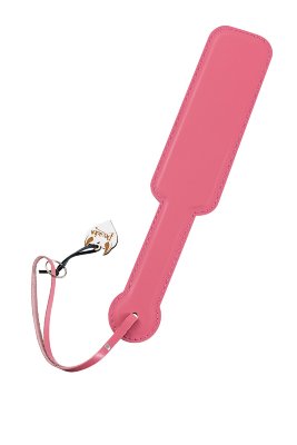 Розовый кожаный пэддл - 37 см. Длина: 37 см. Готовы играть по-взрослому? Не бойтесь своих желаний! Оригинальный аксессуар, который без сомнения разнообразит ваши сексуальные игры. Мягкий пэддл от Pecado BDSM подойдет как новичкам, так и профессионалам BDSM. Основание выполнено из гибкого пластика и полностью обтянуто натуральной кожей розового цвета. Накажи своего партнёра! И помни… Лучший способ избавиться от искушения - поддаться ему! Длина ударной части — 20 см, ширина — 6,5 см. Страна: Россия. Материал: натуральная кожа.