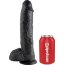Реалистичный чёрный фаллоимитатор-гигант 10 Cock with Balls - 25,4 см. - Реалистичный чёрный фаллоимитатор-гигант 10 Cock with Balls - 25,4 см.